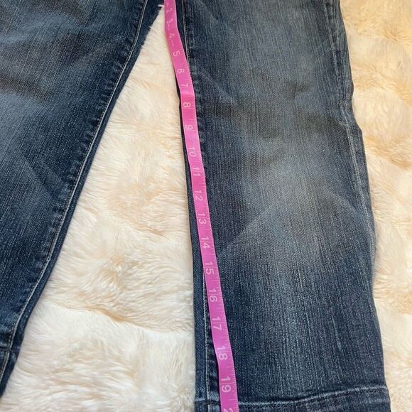 7 for all mankind cropped flare jeans size 27 - Picture 8 of 10